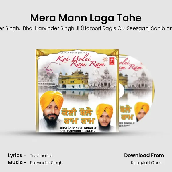 Mera Mann Laga Tohe MP3 Song by Satvinder Singh Cover