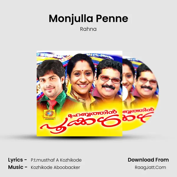 Monjulla Penne MP3 Song by Rahna Cover
