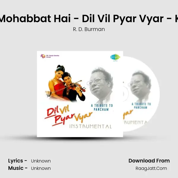 Yeh Jo Mohabbat Hai - Dil Vil Pyar Vyar - Karaoke MP3 Song by R. D. Burman Cover