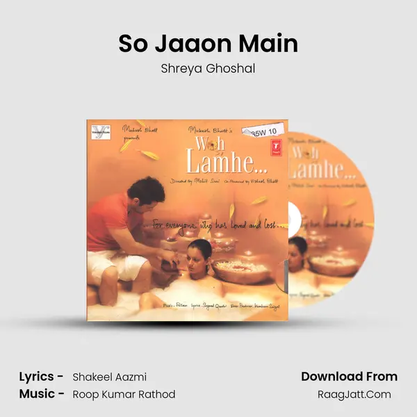 So Jaaon Main MP3 Song by Shreya Ghoshal Cover