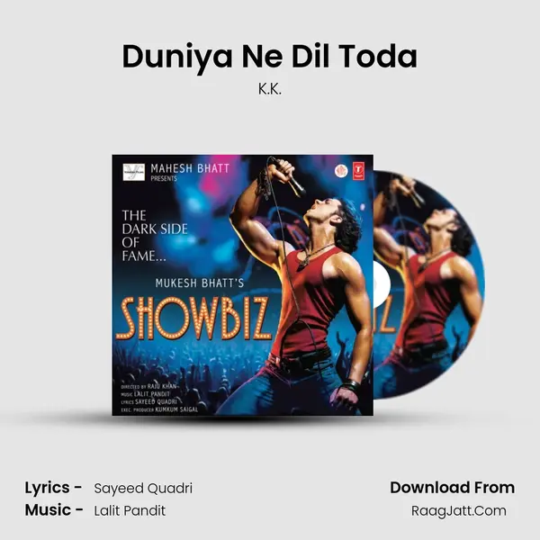 Duniya Ne Dil Toda MP3 Song by K.K. Cover