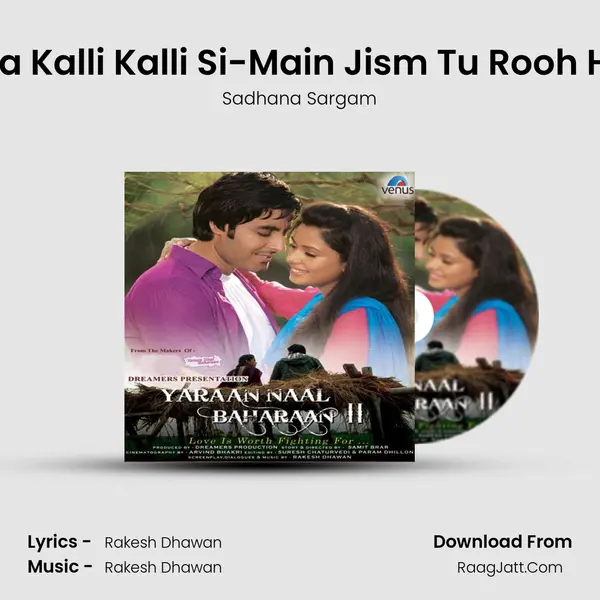 Pehla Kalli Kalli Si-Main Jism Tu Rooh Hove MP3 Song by Sadhana Sargam Cover