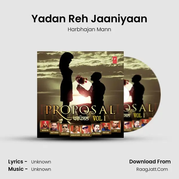 Yadan Reh Jaaniyaan MP3 Song by Harbhajan Mann Cover