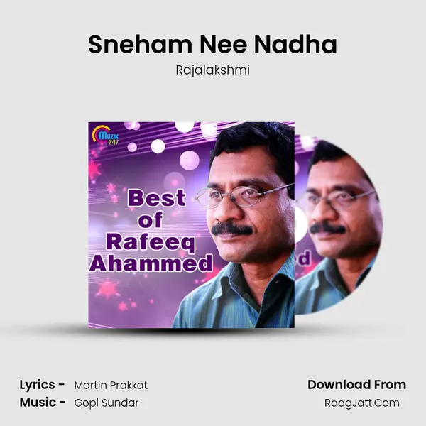 Sneham Nee Nadha MP3 Song by Rajalakshmi Cover