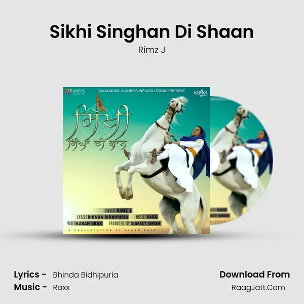 Sikhi Singhan Di Shaan MP3 Song by Rimz J Cover