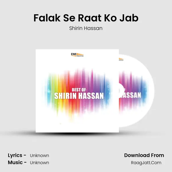 Falak Se Raat Ko Jab MP3 Song by Shirin Hassan Cover