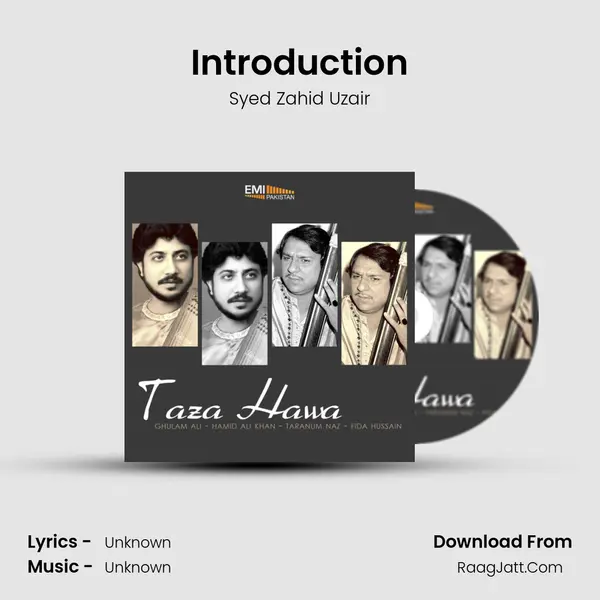 Introduction MP3 Song by Syed Zahid Uzair Cover