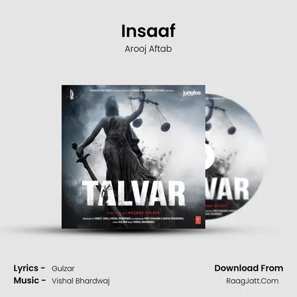 Insaaf MP3 Song by Arooj Aftab Cover