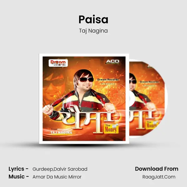 Paisa MP3 Song by Taj Nagina Cover