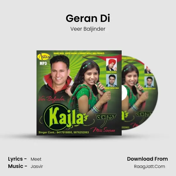 Geran Di MP3 Song by Veer Baljinder Cover