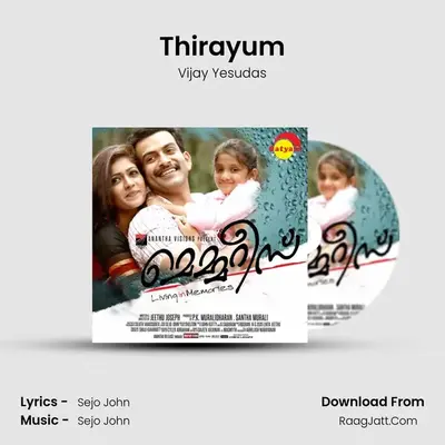 Thirayum MP3 Song by Vijay Yesudas Cover