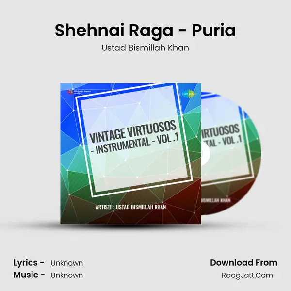 Shehnai Raga - Puria MP3 Song by Ustad Bismillah Khan Cover
