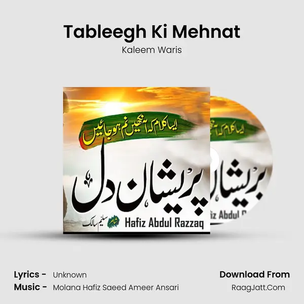 Tableegh Ki Mehnat MP3 Song by Kaleem Waris Cover