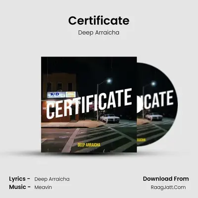Certificate - Deep Arraicha