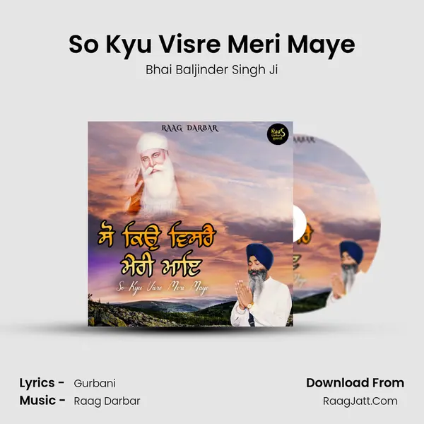 So Kyu Visre Meri Maye MP3 Song by Bhai Baljinder Singh Ji Cover