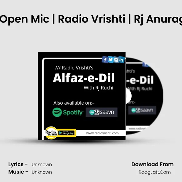 Alfaz-e-Dil S01 Ep21 | Open Mic | Radio Vrishti | Rj Anurag & Rj Harshita |  MP3 Song by  Cover