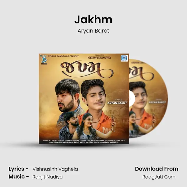 Jakhm MP3 Song by Aryan Barot Cover
