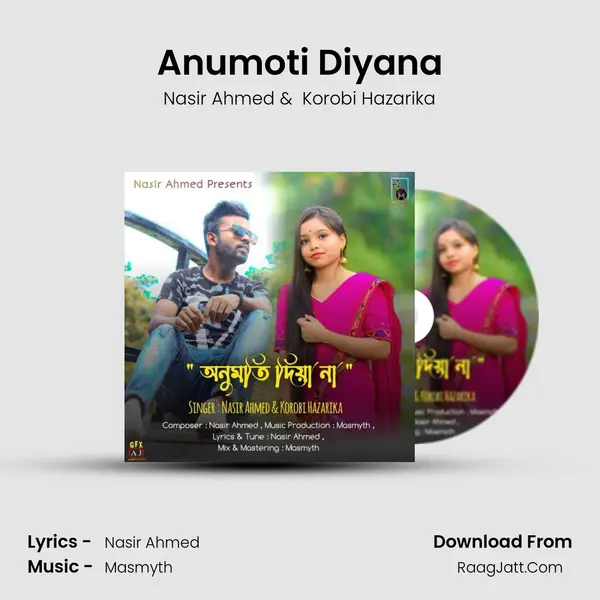 Anumoti Diyana MP3 Song by Nasir Ahmed Cover