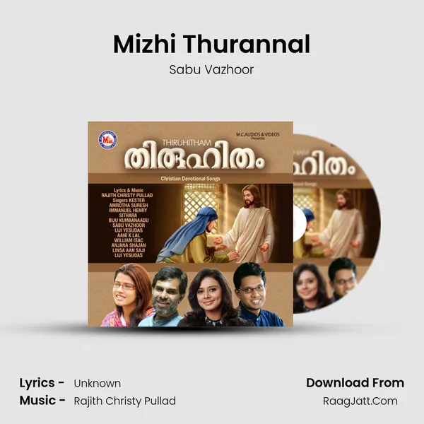 Mizhi Thurannal MP3 Song by Sabu Vazhoor Cover