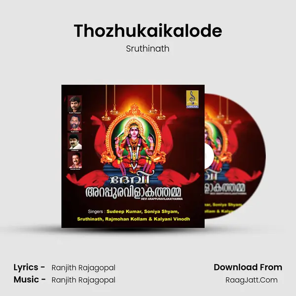 Thozhukaikalode MP3 Song by Sruthinath Cover