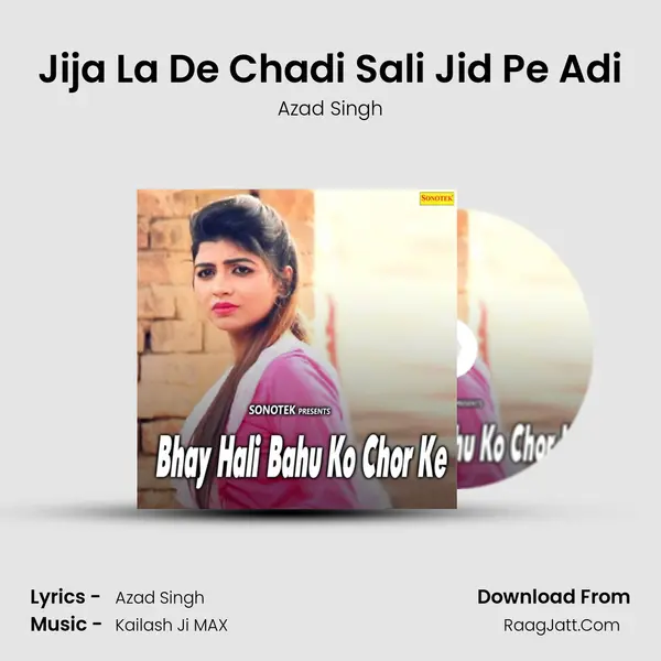 Jija La De Chadi Sali Jid Pe Adi Cover