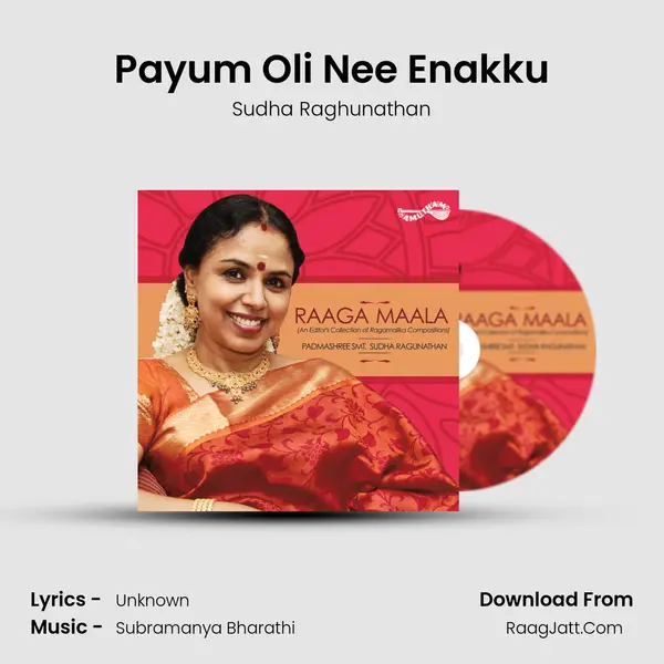 Payum Oli Nee Enakku MP3 Song by Sudha Raghunathan Cover