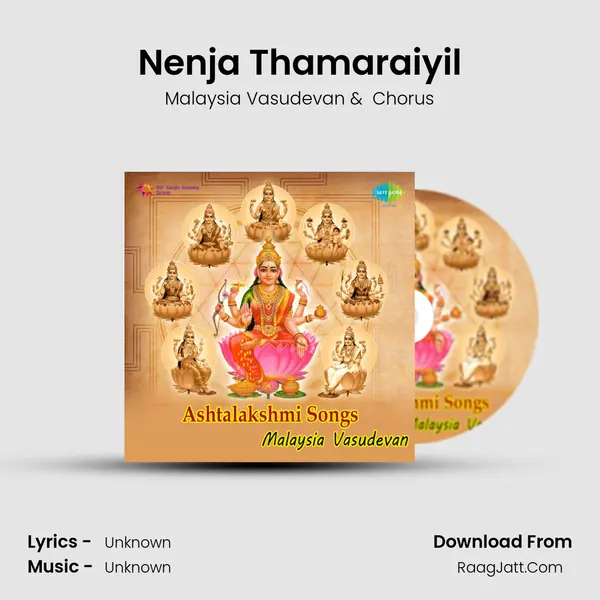 Nenja Thamaraiyil MP3 Song by Malaysia Vasudevan Cover
