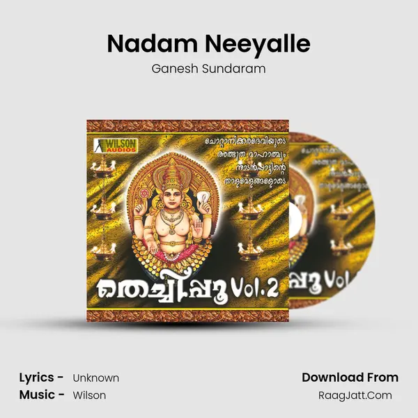 Nadam Neeyalle MP3 Song by Ganesh Sundaram Cover