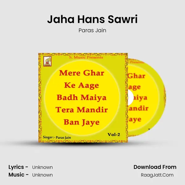 Jaha Hans Sawri MP3 Song by Paras Jain Cover