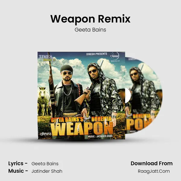 Weapon Remix MP3 Song by Geeta Bains Cover