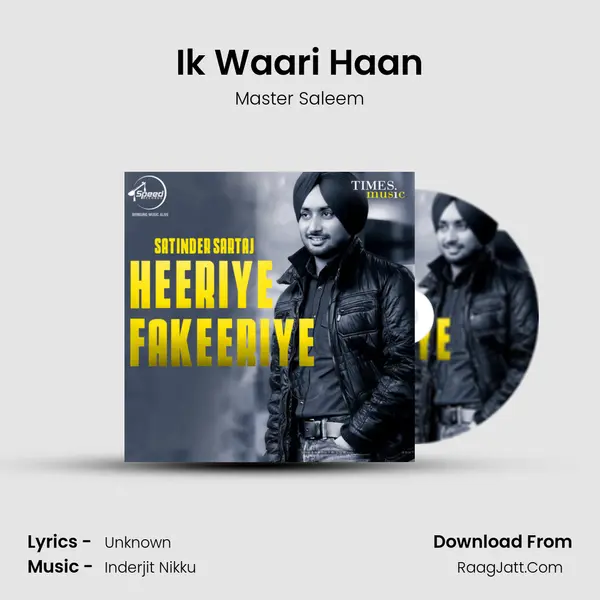 Ik Waari Haan MP3 Song by Master Saleem Cover