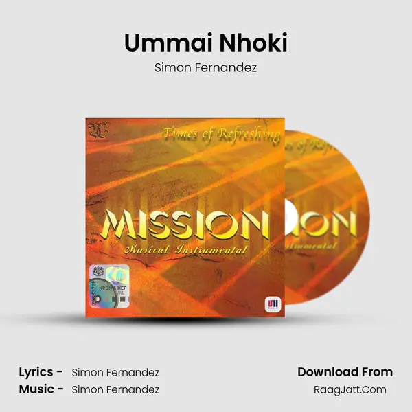 Ummai Nhoki MP3 Song by Simon Fernandez Cover