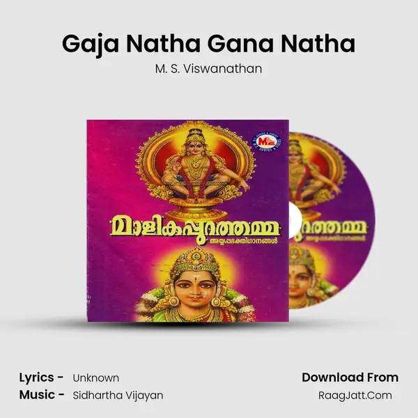 Gaja Natha Gana Natha MP3 Song by M. S. Viswanathan Cover