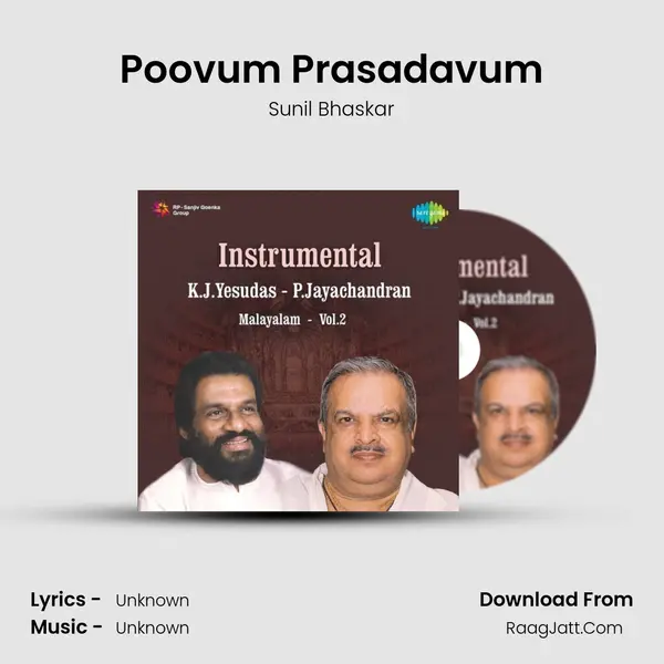 Poovum Prasadavum MP3 Song by Sunil Bhaskar Cover