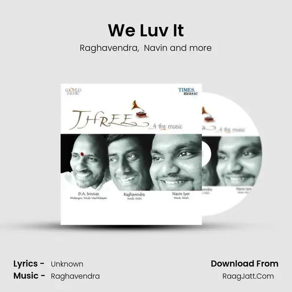 We Luv It MP3 Song by Raghavendra Cover