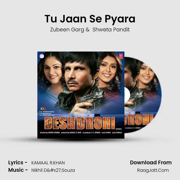 Tu Jaan Se Pyara MP3 Song by Zubeen Garg Cover