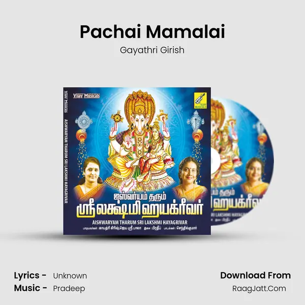 Pachai Mamalai MP3 Song by Gayathri Girish Cover