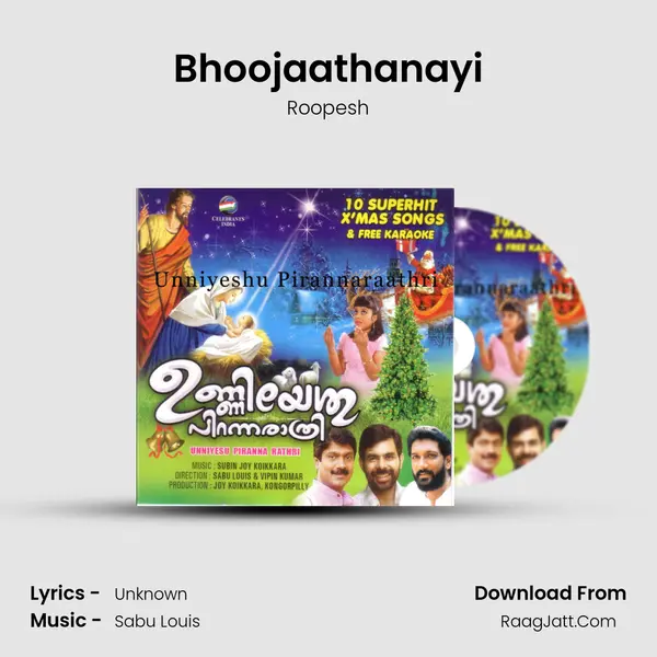 Bhoojaathanayi MP3 Song by Roopesh Cover