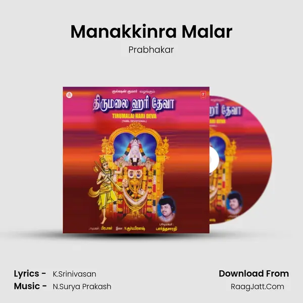 Manakkinra Malar MP3 Song by Prabhakar Cover