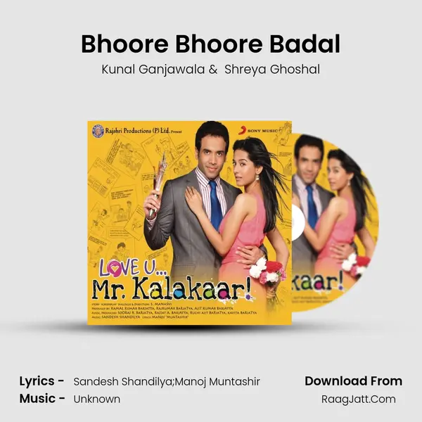Bhoore Bhoore Badal MP3 Song by Kunal Ganjawala Cover