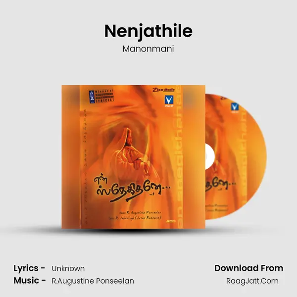 Nenjathile MP3 Song by Manonmani Cover