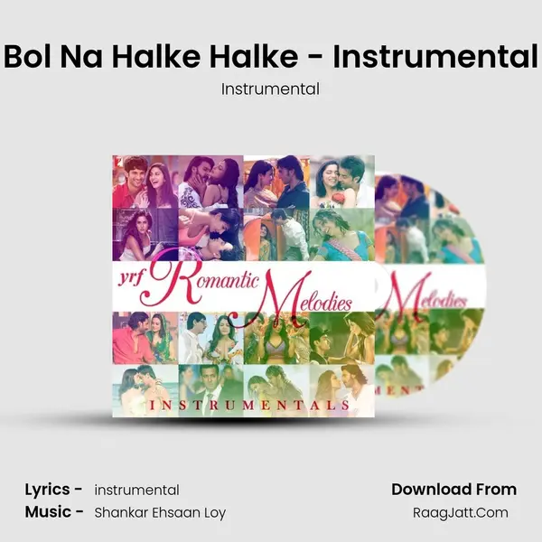Bol Na Halke Halke - Instrumental MP3 Song by Instrumental Cover