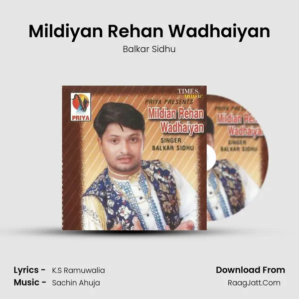 Mildiyan Rehan Wadhaiyan MP3 Song by Balkar Sidhu Cover