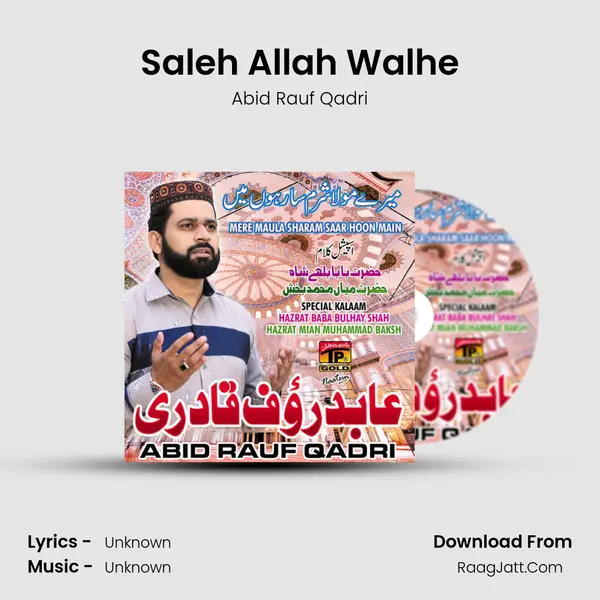 Saleh Allah Walhe MP3 Song by Abid Rauf Qadri Cover