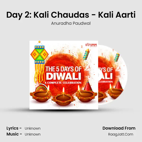 Day 2: Kali Chaudas - Kali Aarti MP3 Song by Anuradha Paudwal Cover