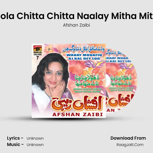 Dhola Chitta Chitta Naalay Mitha Mitha MP3 Song by Afshan Zaibi Cover
