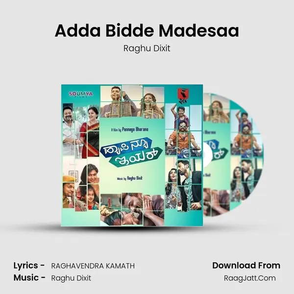 Adda Bidde Madesaa MP3 Song by Raghu Dixit Cover
