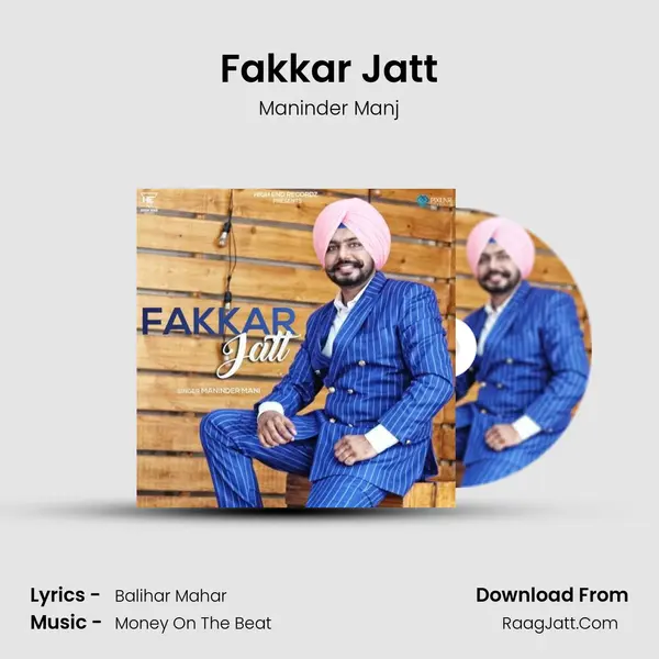 Fakkar Jatt MP3 Song by Maninder Manj Cover