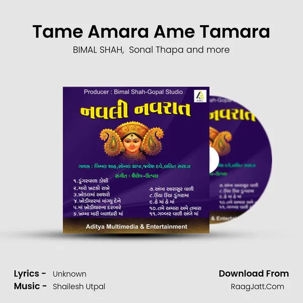 Tame Amara Ame Tamara mp3 song