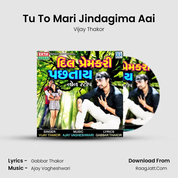 Tu To Mari Jindagima Aai MP3 Song by Vijay Thakor Cover